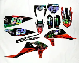 Комплект графики на KTM, gr8, Avantis enduro 250 kt, brz, zuum