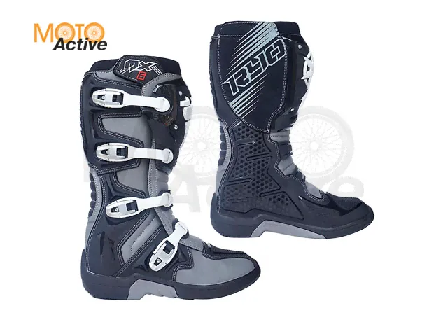 Мотоботы RYO Racing MX6 Enduro, черный / серый, 47