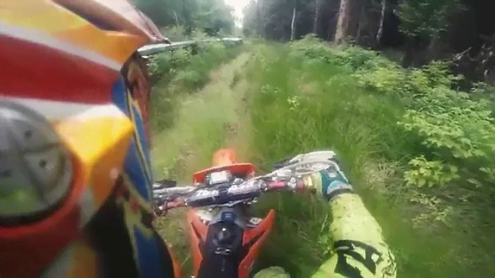 Racer RC250XZR ENDURO.В одиночку после ливня.