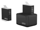 GoPro Dual Battery Charger + Аккумулятор Enduro 2шт для HERO 9 / 10 / 11/12, HERO 9 ADDBD-211