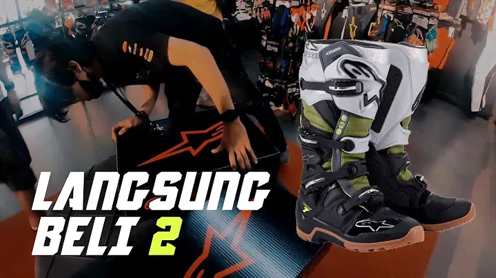 BOOTS ALPINESTAR TECH 7 ENDURO LIMITED EDITION COCOK UNTUK TRAIL ADVENTURE
