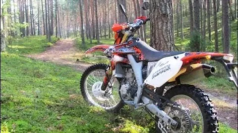 Небольшой обзор Racer Enduro XZR250 и покатушка по лесу